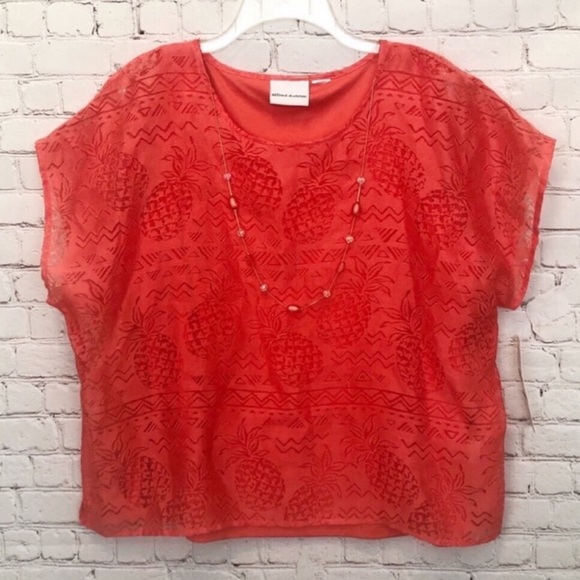 NWT ALFRED DUNNER / Feels Like Spring Woven Top - Picture 2 of 5